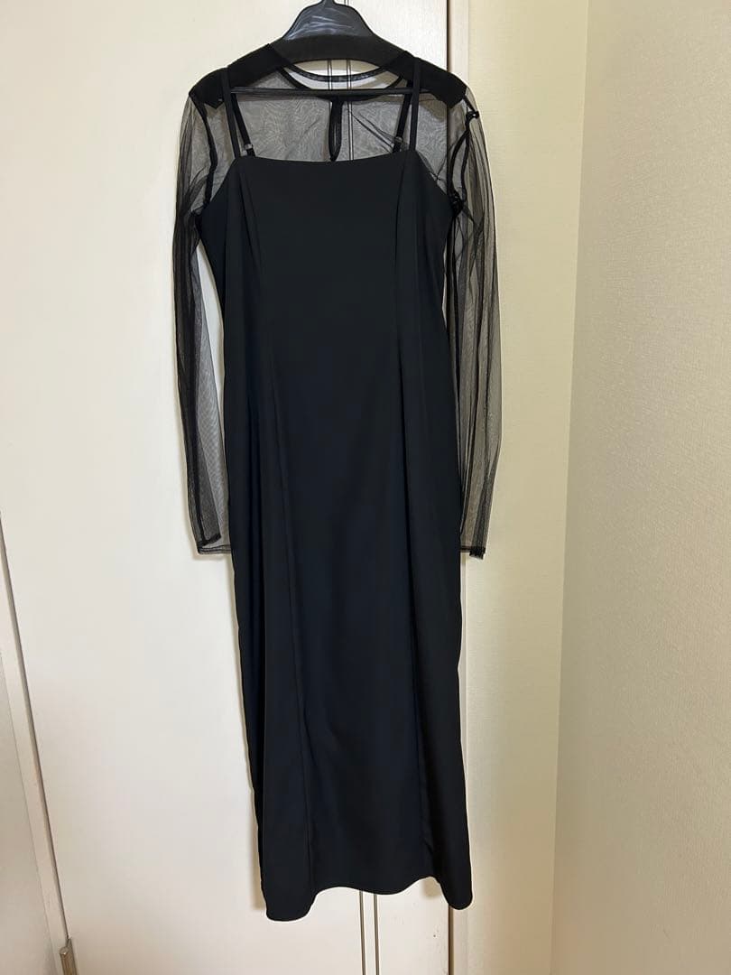 新品タグ付き　et.UNiVER オケージョンドレス　ブラック