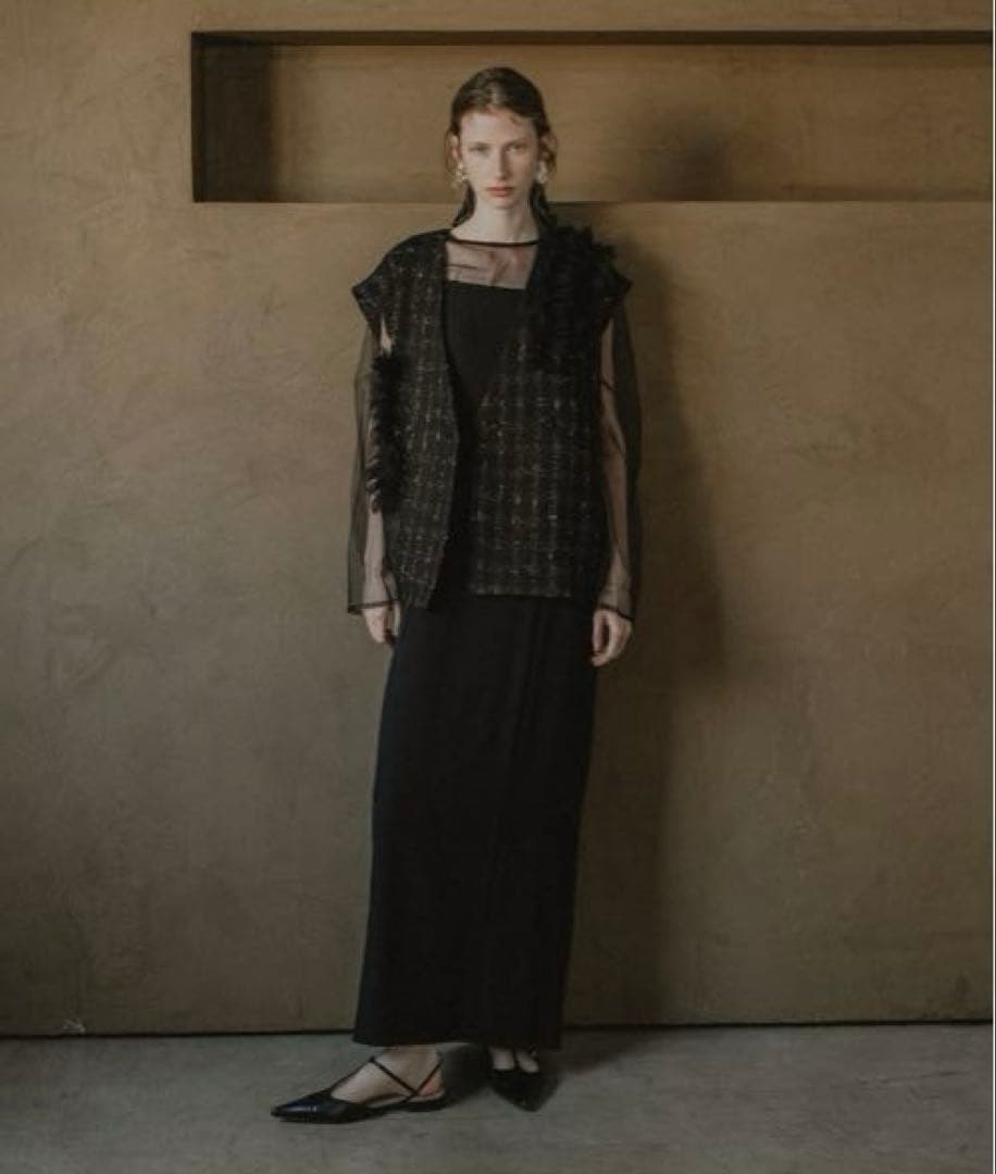 新品タグ付き　et.UNiVER オケージョンドレス　ブラック