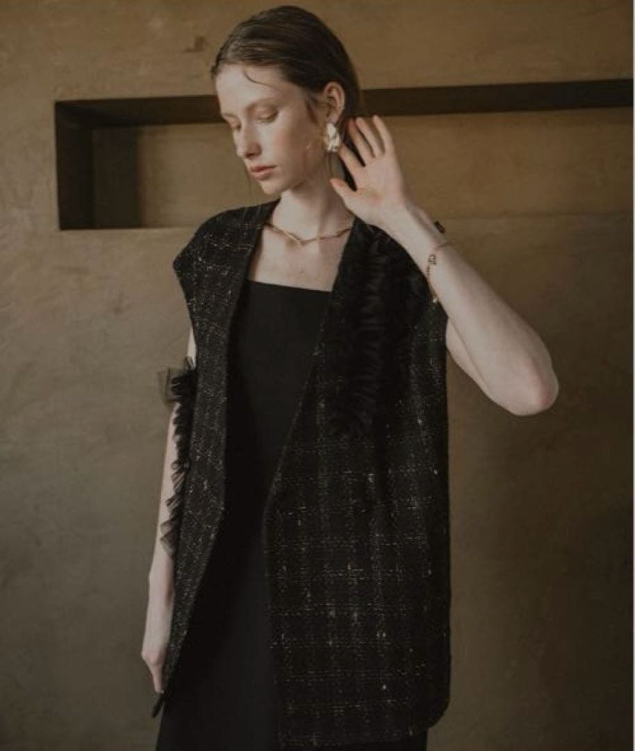 新品タグ付き　et.UNiVER オケージョンドレス　ブラック