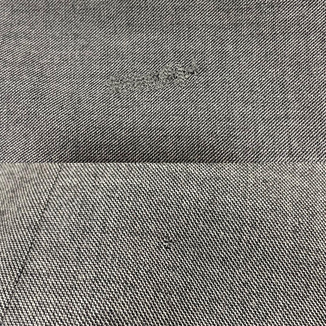 美品　スリーピース　セットアップ　ミリオンテックス　スーツ　グレー　YA7 XL