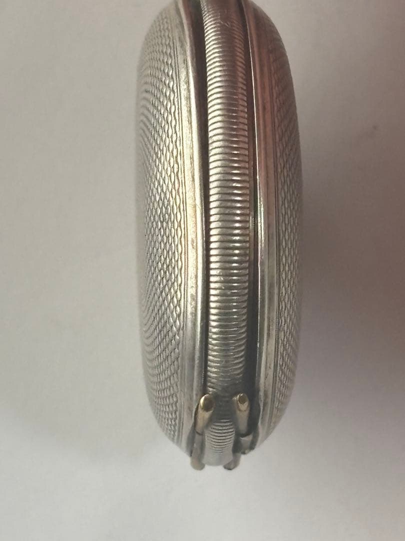 懐中時計　TRUSTY トラスティ　犬のマーク　シルバーケース レトロ