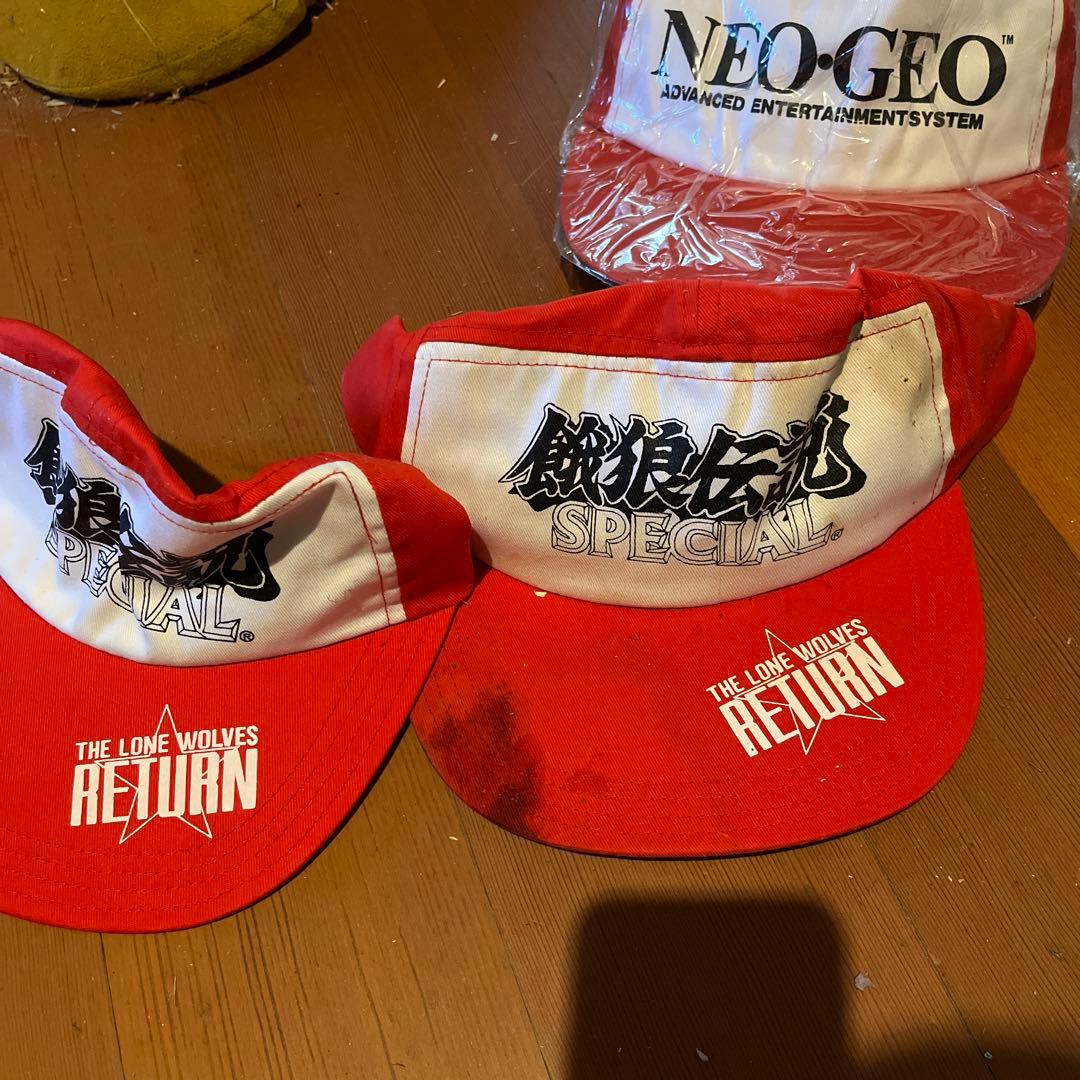NEO-GEO 餓狼伝説 SPECIAL キャップ　4個セット