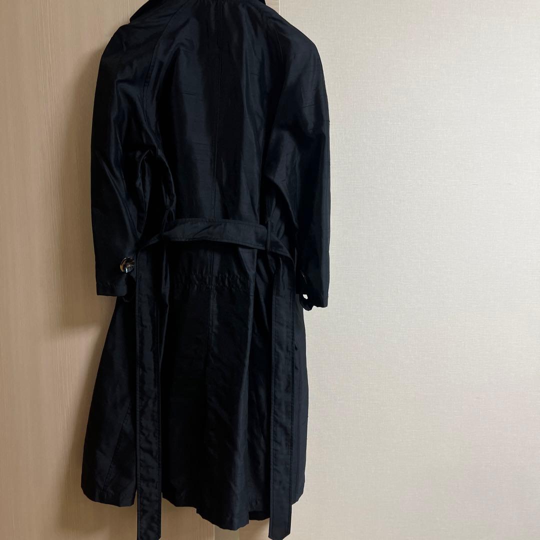 Giorgio Armani 黒 トレンチコート