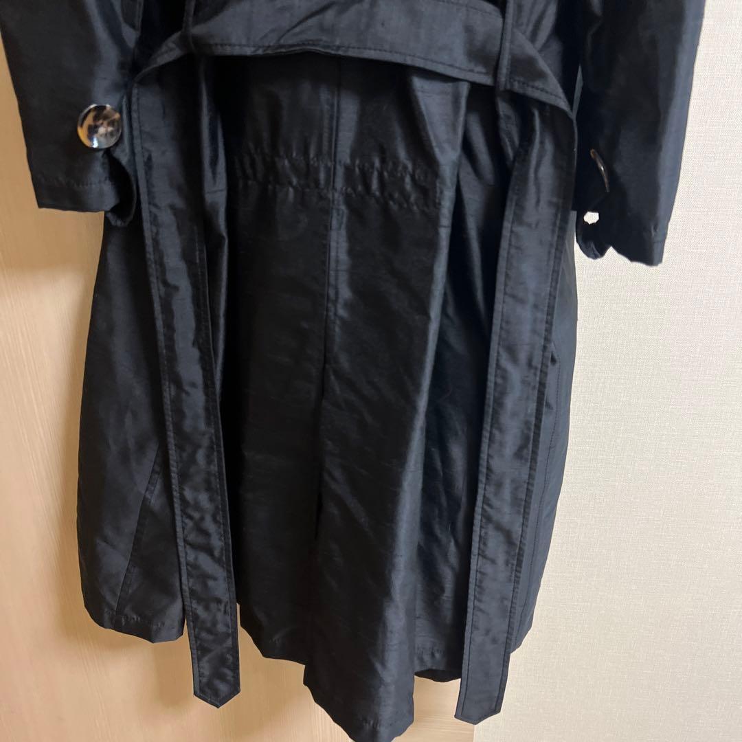 Giorgio Armani 黒 トレンチコート