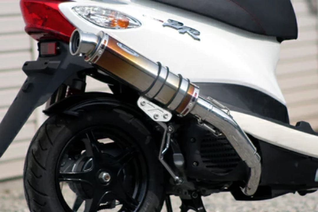 専用Realize ヤマハ 4st JOG ZR Exist Ti マフラー