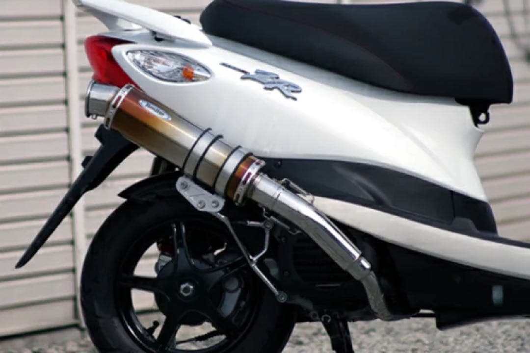 専用Realize ヤマハ 4st JOG ZR Exist Ti マフラー