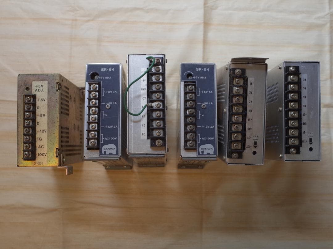 アーケードゲーム用スイッチング電源一式(動作不明中古品20個セット)
