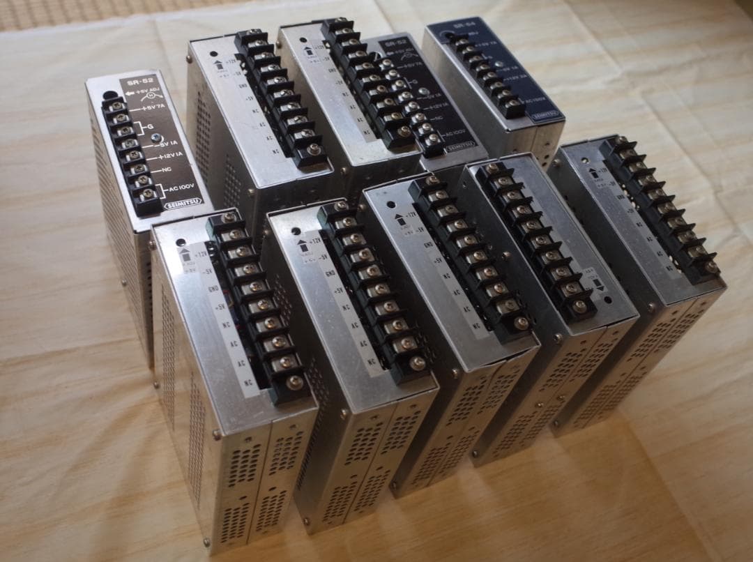 アーケードゲーム用スイッチング電源一式(動作不明中古品20個セット)