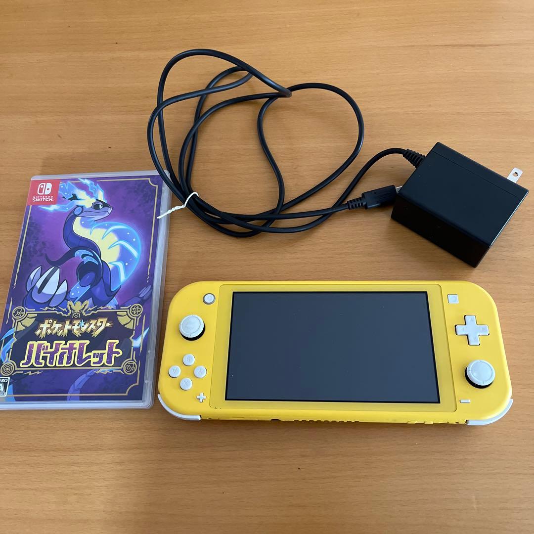 Nintendo Switch Lite イエロー 本体と箱付き＋ソフト