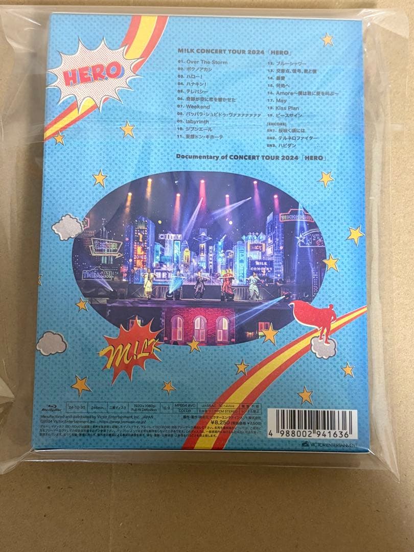 M!LK HERO 初回限定盤 Blu-ray