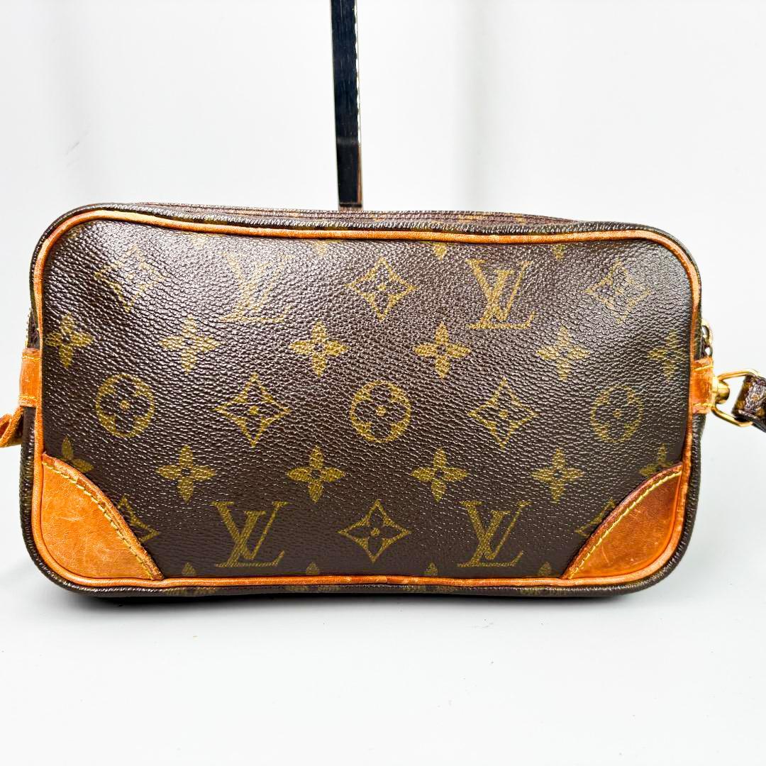 美品✨ルイヴィトン モノグラム マルリードラゴンヌPM クラッチバッグ PVC
