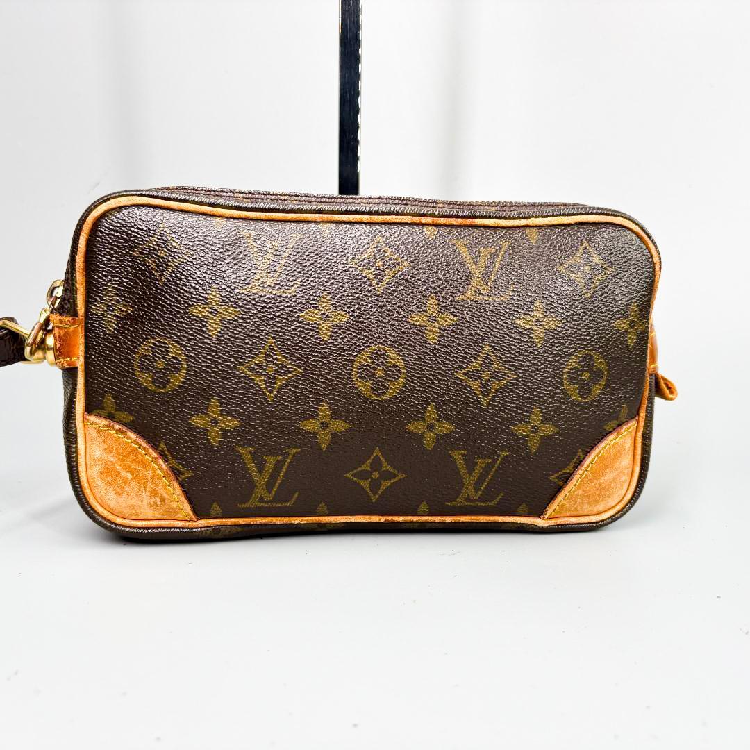 美品✨ルイヴィトン モノグラム マルリードラゴンヌPM クラッチバッグ PVC
