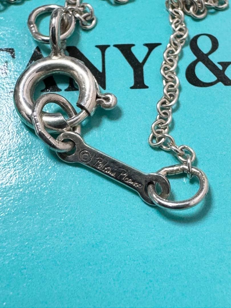 A99 ティファニー ラビングハート １Pダイヤネックレス 925シルバー