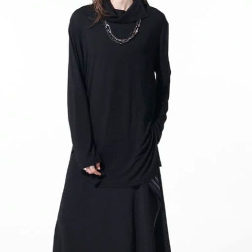 S'YTE ヨウジヤマモト レーヨン ハイネック　ロングカットソー　タートル