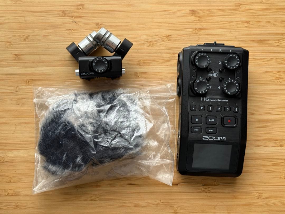 ZOOM H6 ズーム ハンディレコーダー　リニアPCM/ICレコーダー
