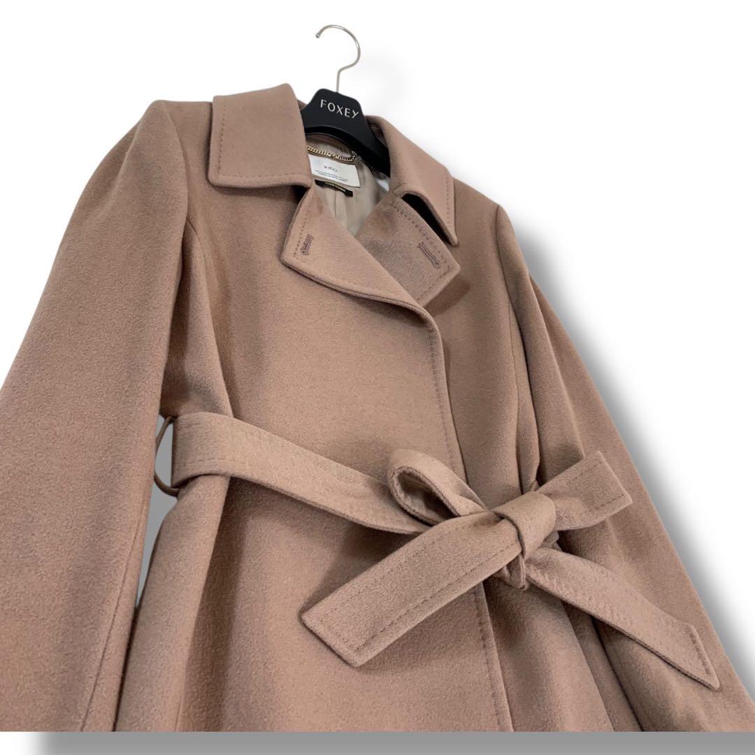 美品✨INEDイネド チェスターコート カシミヤ100% ロング ブラウン 9