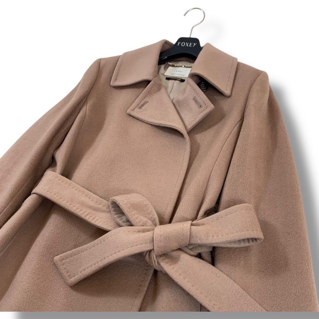 美品✨INEDイネド チェスターコート カシミヤ100% ロング ブラウン 9