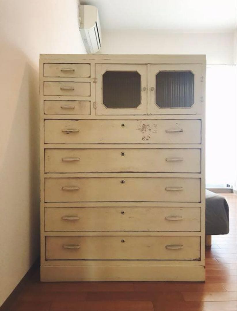 アンティーク　棚　チェスト　ビンテージ