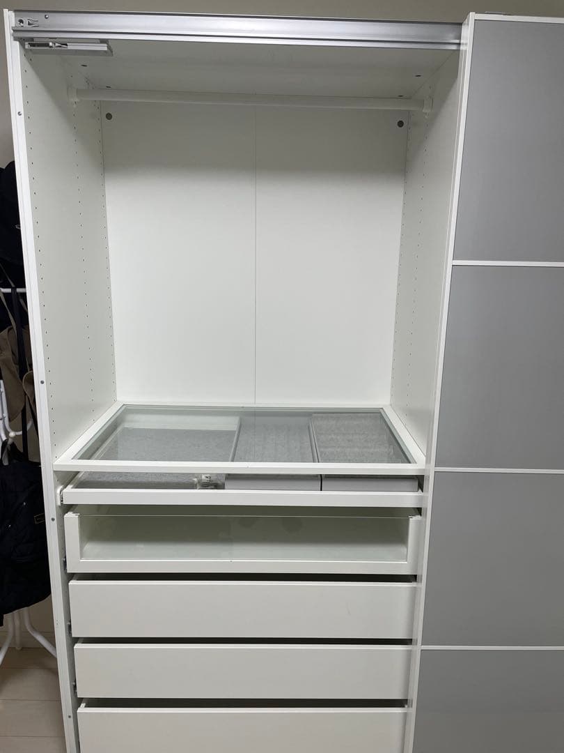 【要業者手配】IKEA イケア　PAX ワードローブ クローゼット　タンス