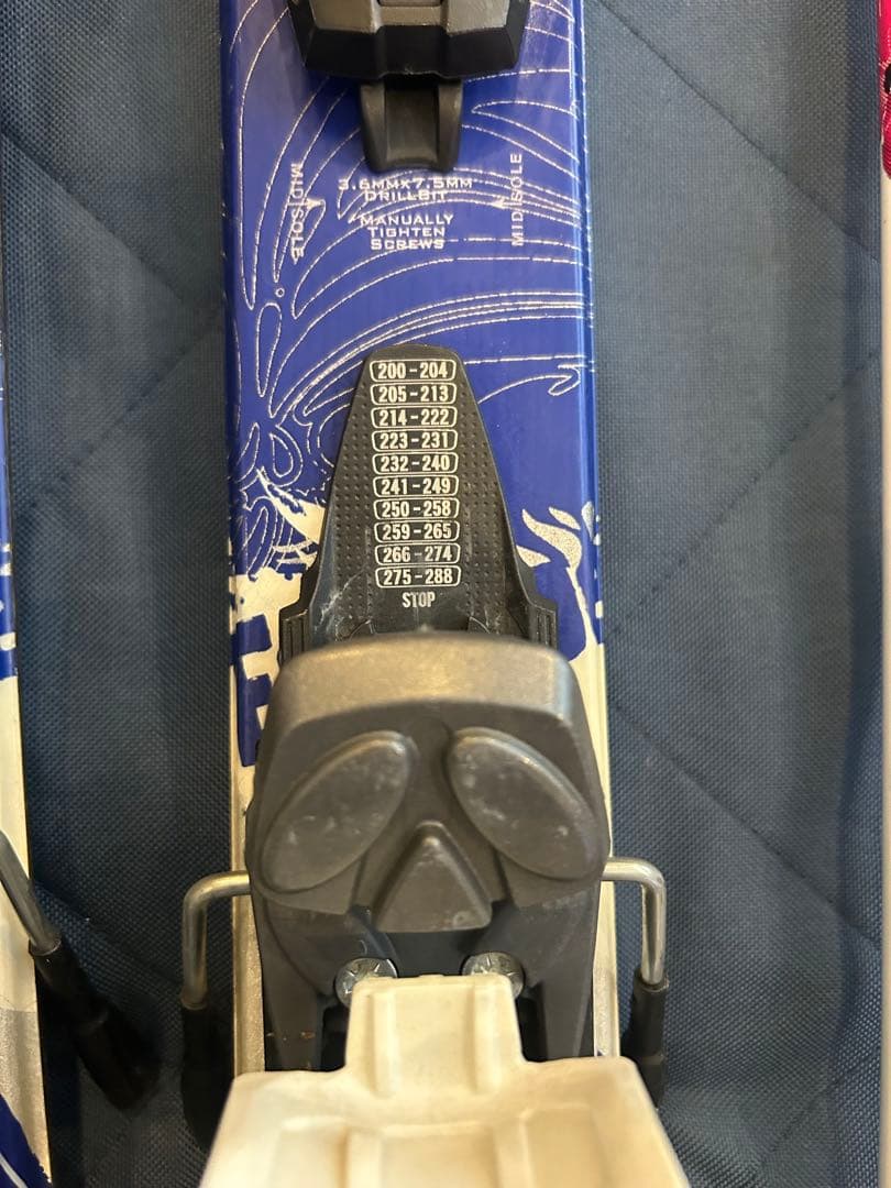 110 120子供 スキーセット K2 ジュニアスキー