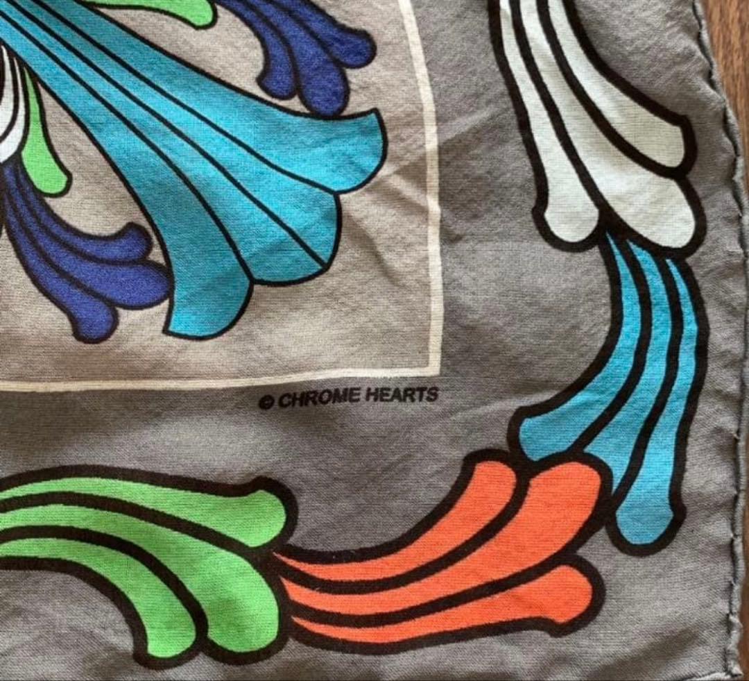 CHROME HEARTS クロムハーツ シルク スカーフ