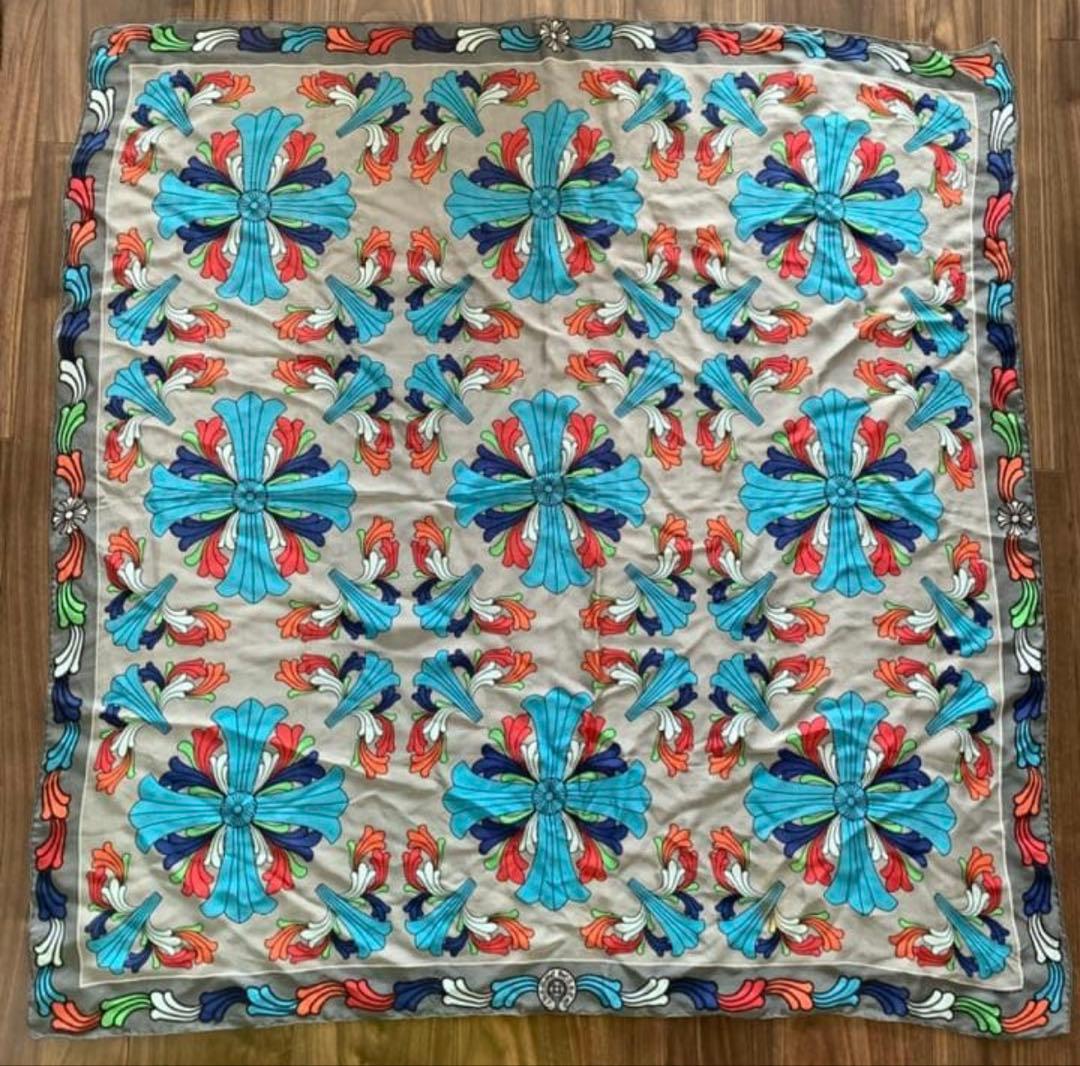 CHROME HEARTS クロムハーツ シルク スカーフ