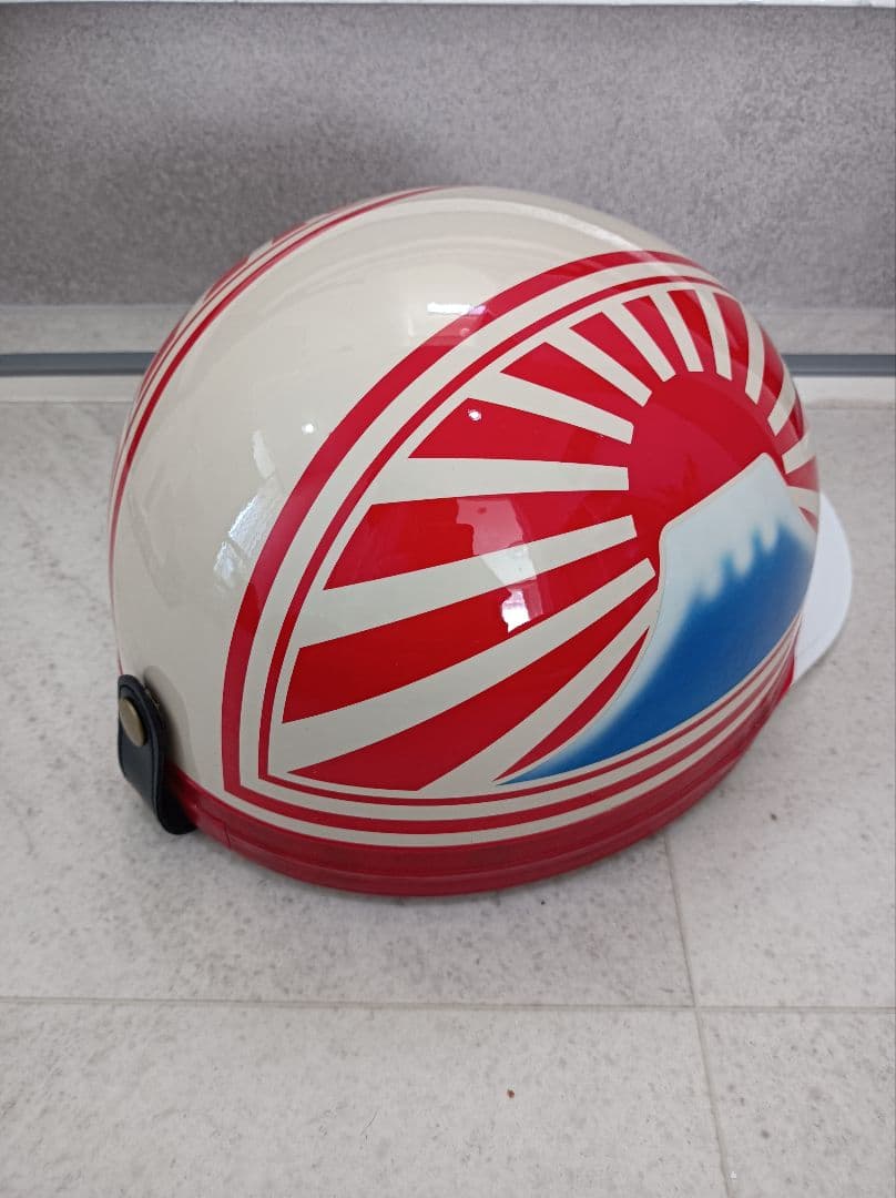 カスタムコルク半　アイボリー✘赤富士日章