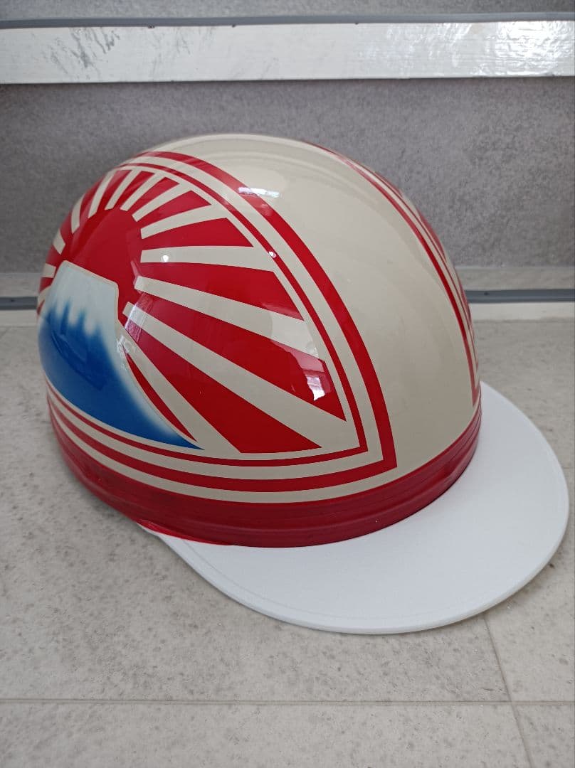 カスタムコルク半　アイボリー✘赤富士日章