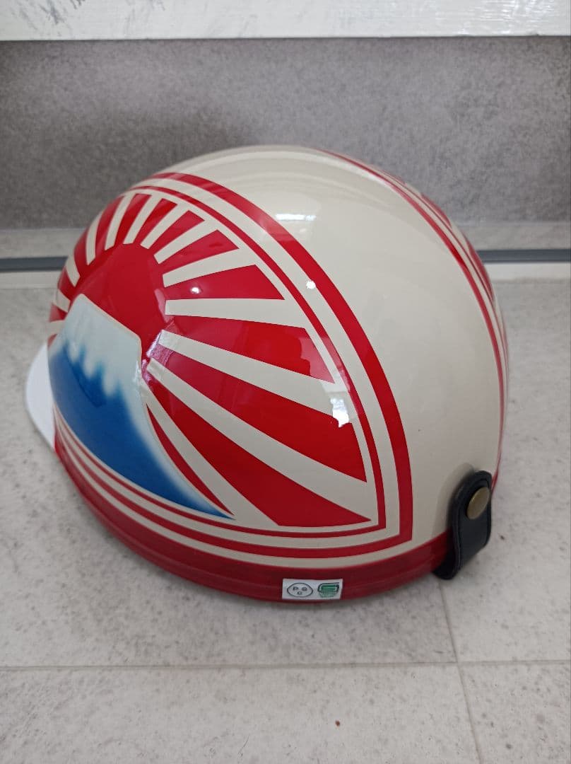 カスタムコルク半　アイボリー✘赤富士日章