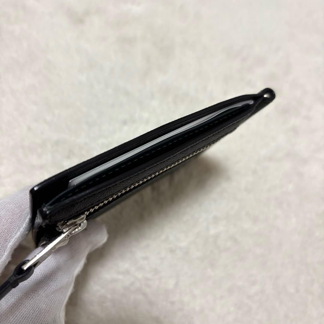 未使用品 ポールスミス マネークリップ 小銭入れ カードケース 保存箱付き 黒