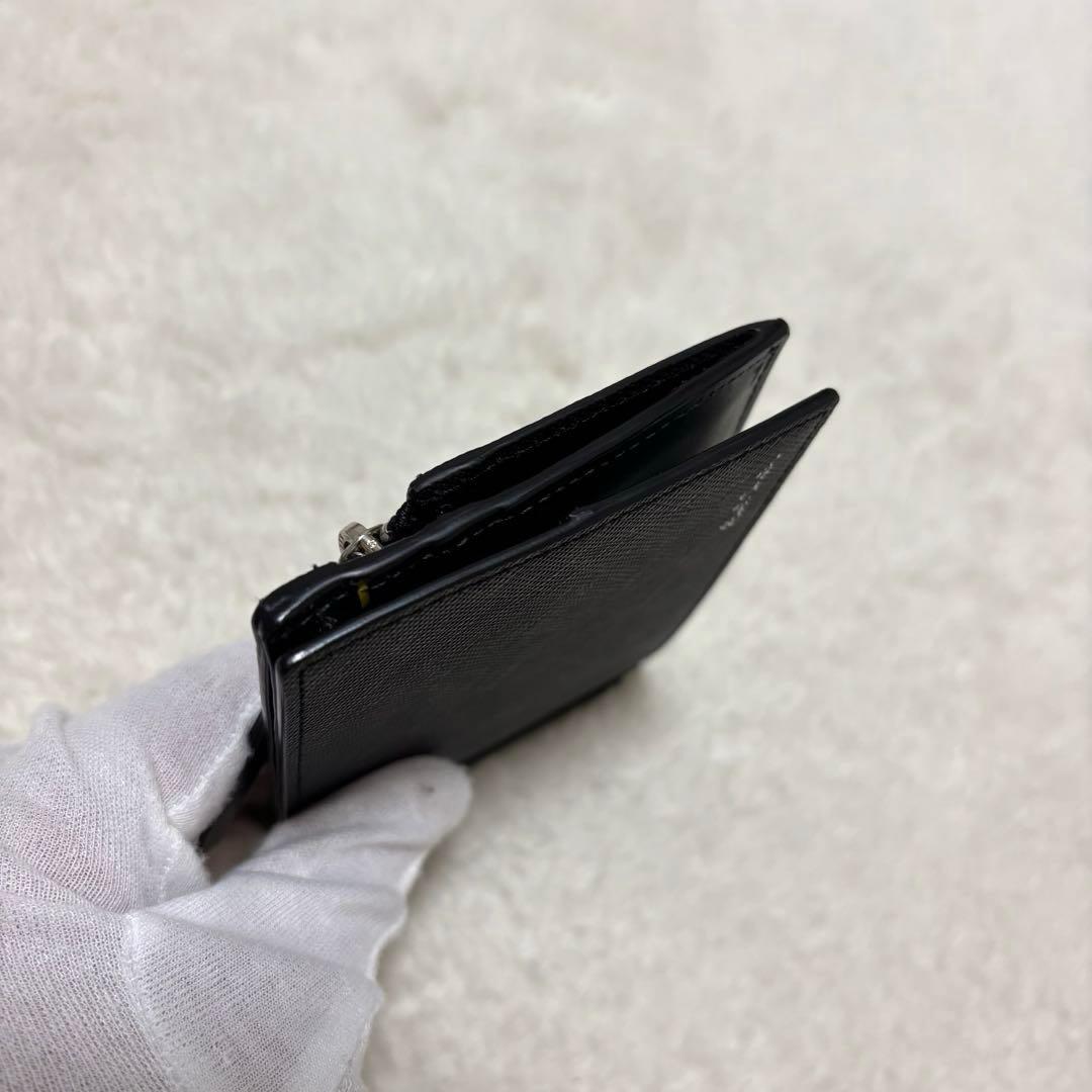 未使用品 ポールスミス マネークリップ 小銭入れ カードケース 保存箱付き 黒