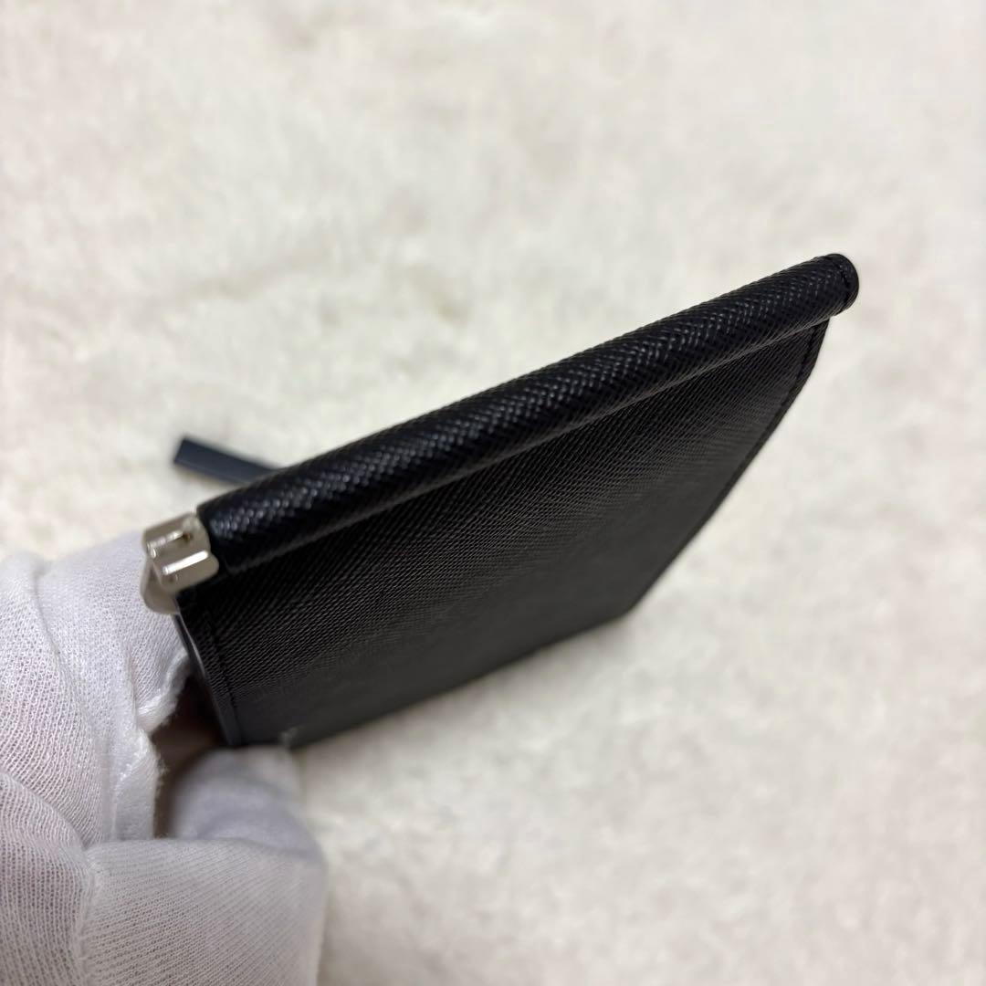 未使用品 ポールスミス マネークリップ 小銭入れ カードケース 保存箱付き 黒