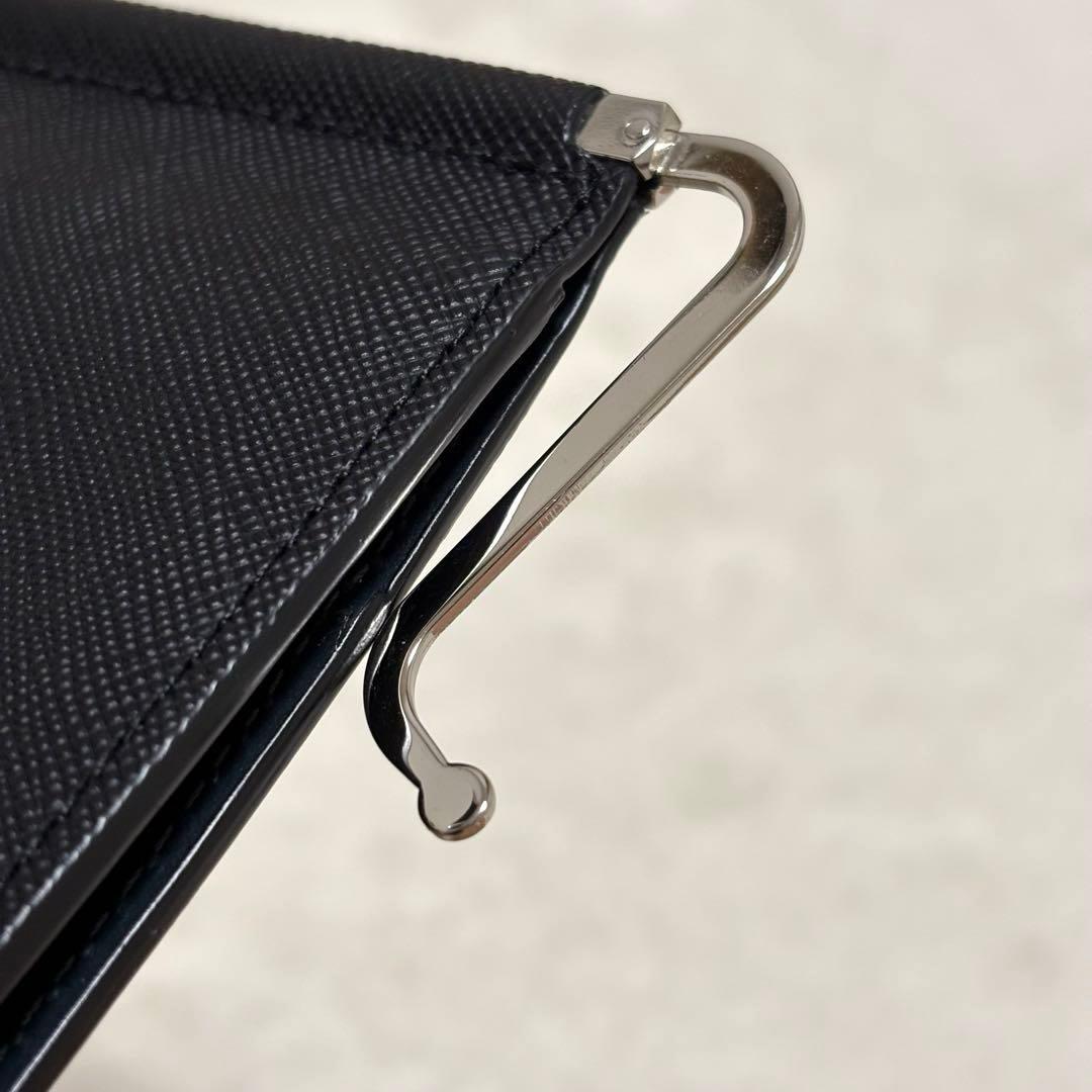 未使用品 ポールスミス マネークリップ 小銭入れ カードケース 保存箱付き 黒