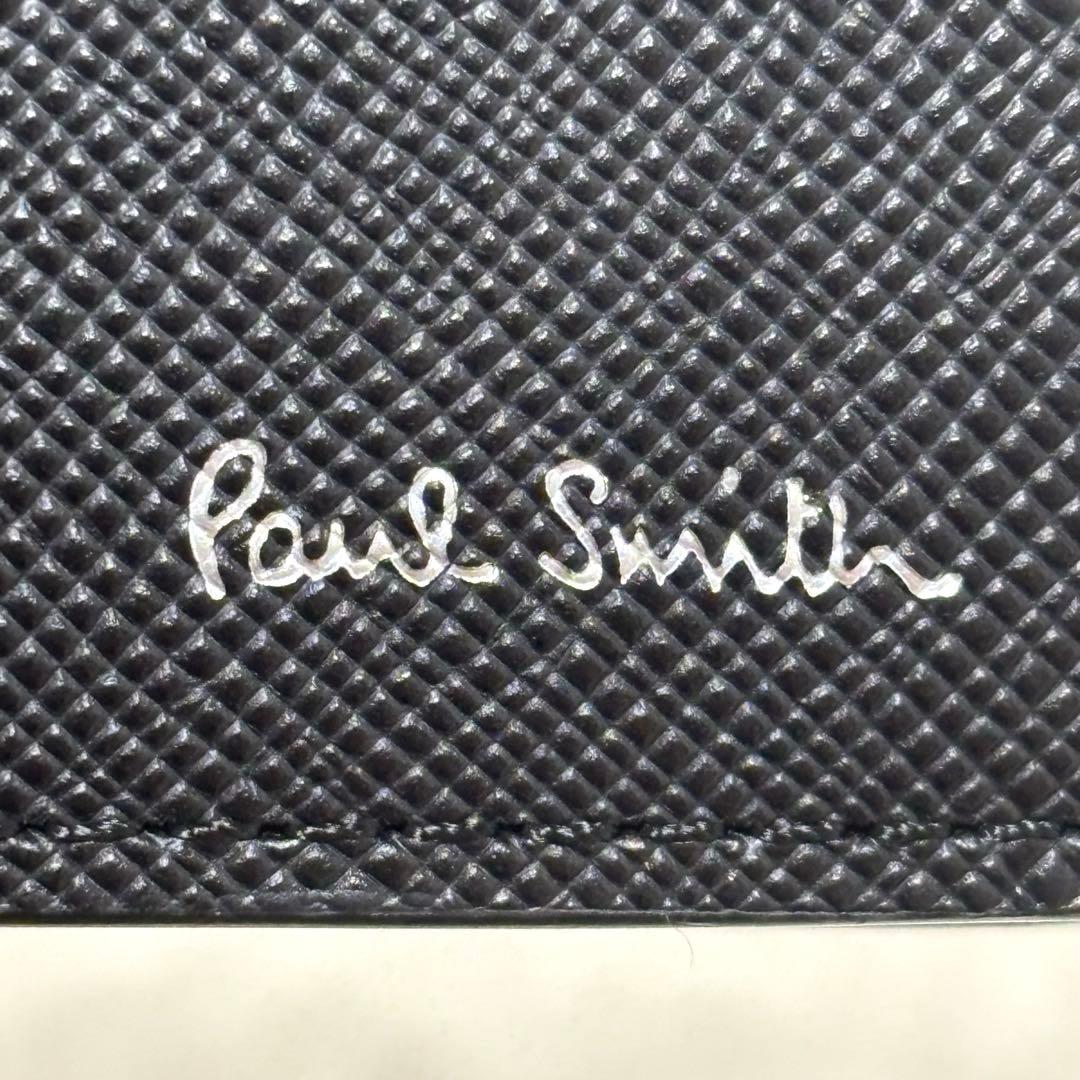 未使用品 ポールスミス マネークリップ 小銭入れ カードケース 保存箱付き 黒