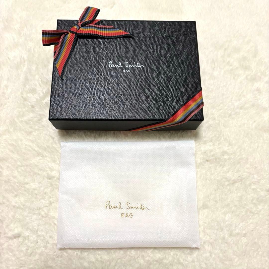 未使用品 ポールスミス マネークリップ 小銭入れ カードケース 保存箱付き 黒