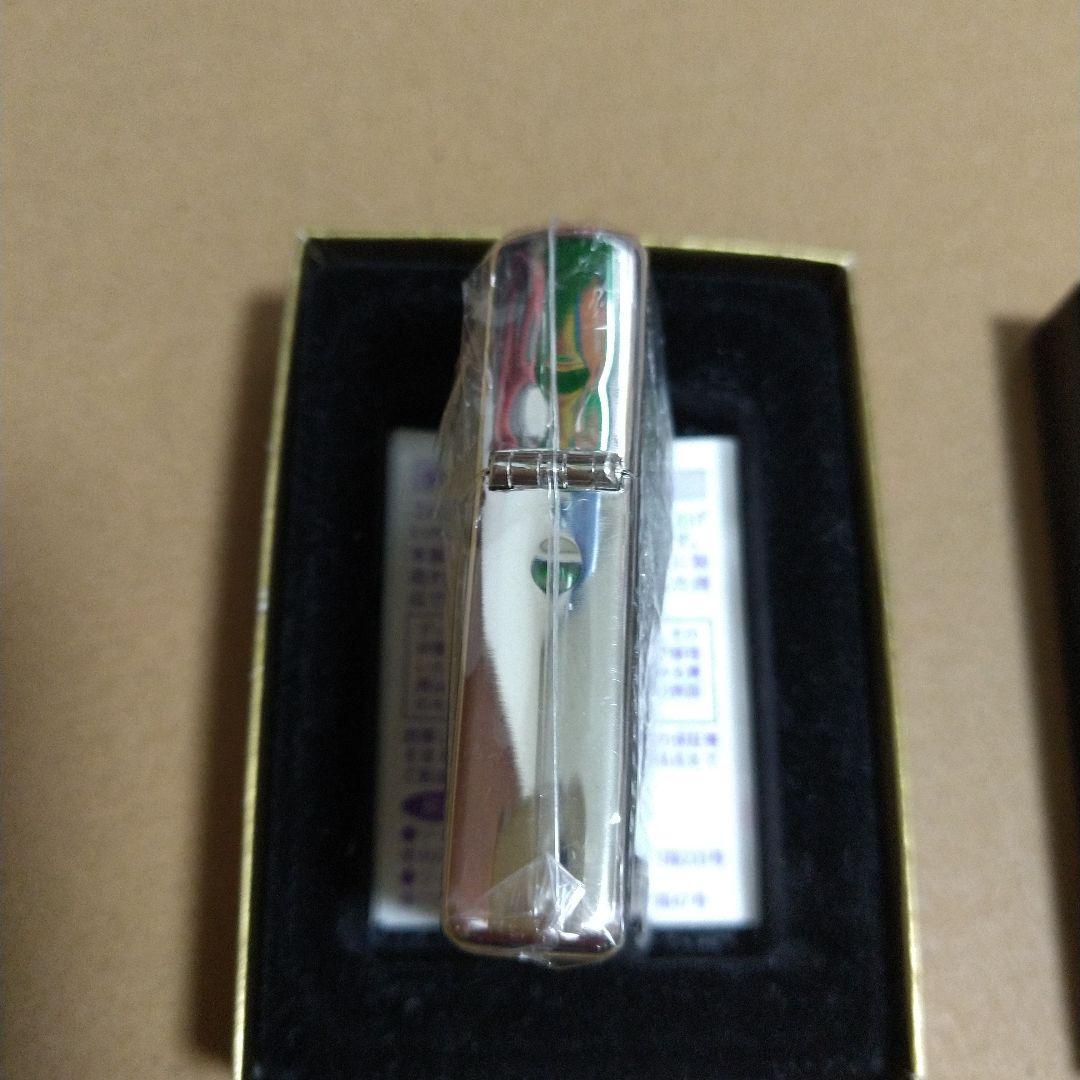 未使用ZIPPO　ジッポー　銀メッキ　両面加工
