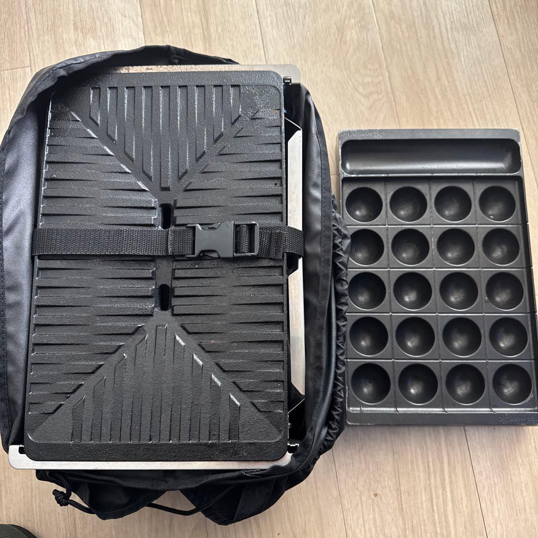 スノーピーク グリルバーナー雪峰苑 たこ焼きプレート  Peak