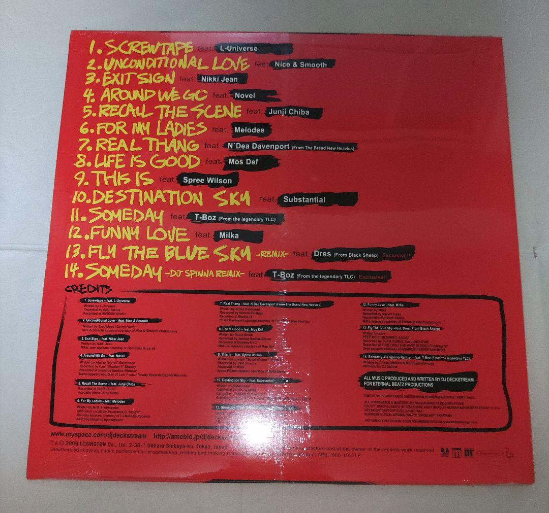 新品　DJ DECKSTREAM　SOUNDTRACKS 2　レコード