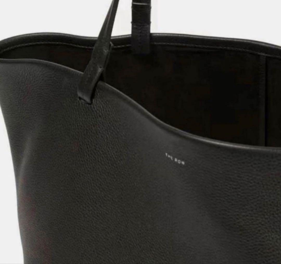 新品★押し跡有THE ROW 牛革バケットトート 大容量 ショルダー 通勤バッグ