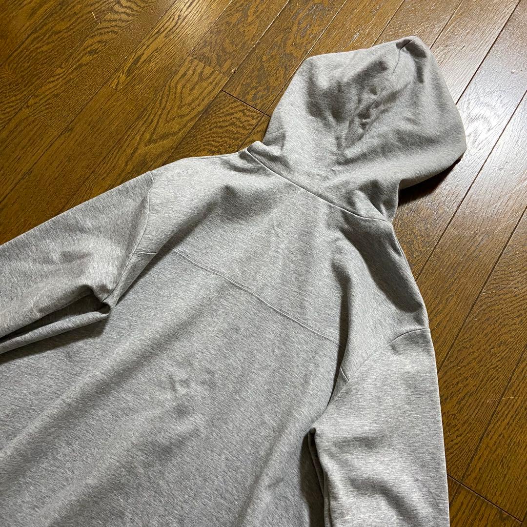 【BEARDSLEY】Aラインジップアップパーカー フレア 新品 グレー