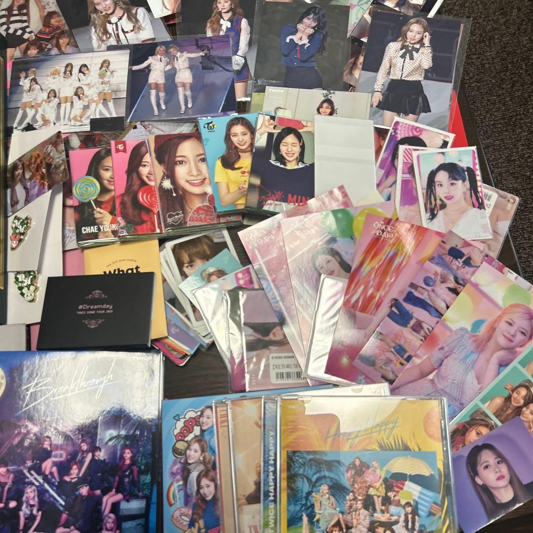 TWICE グッズCD DVD等まとめ売りKポップアジアonce卒業