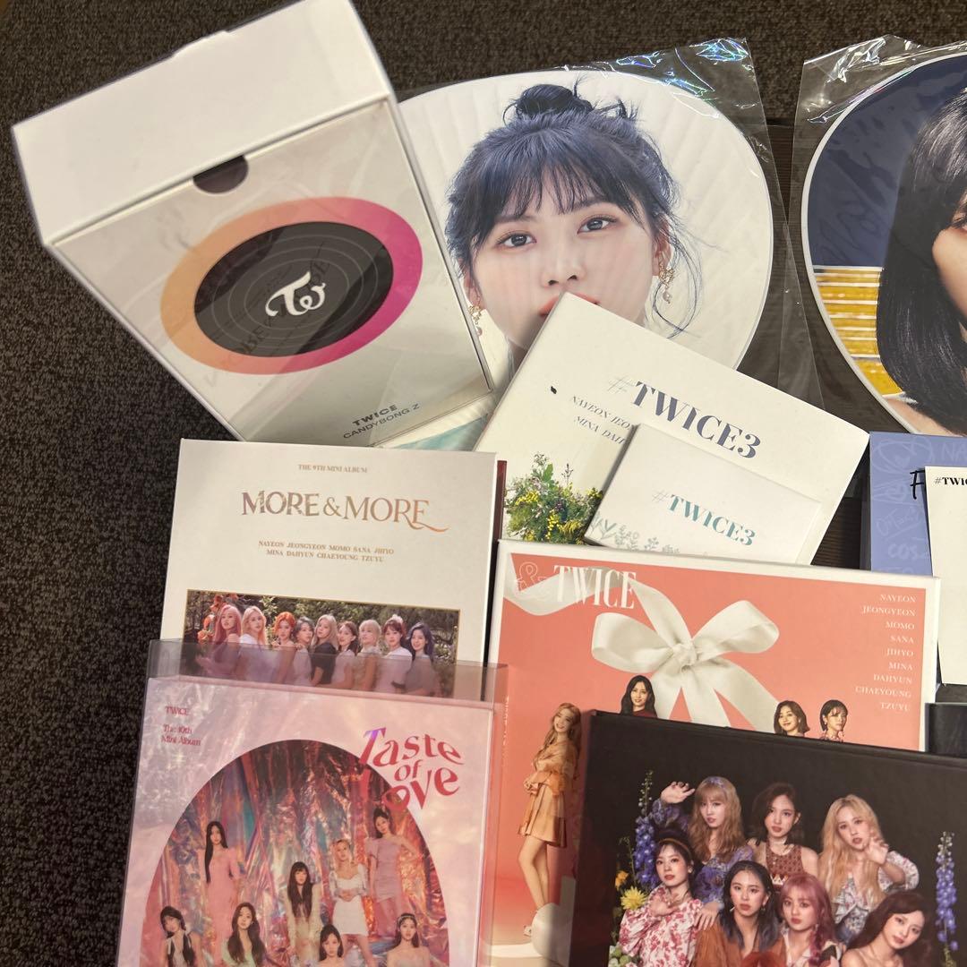 TWICE グッズCD DVD等まとめ売りKポップアジアonce卒業