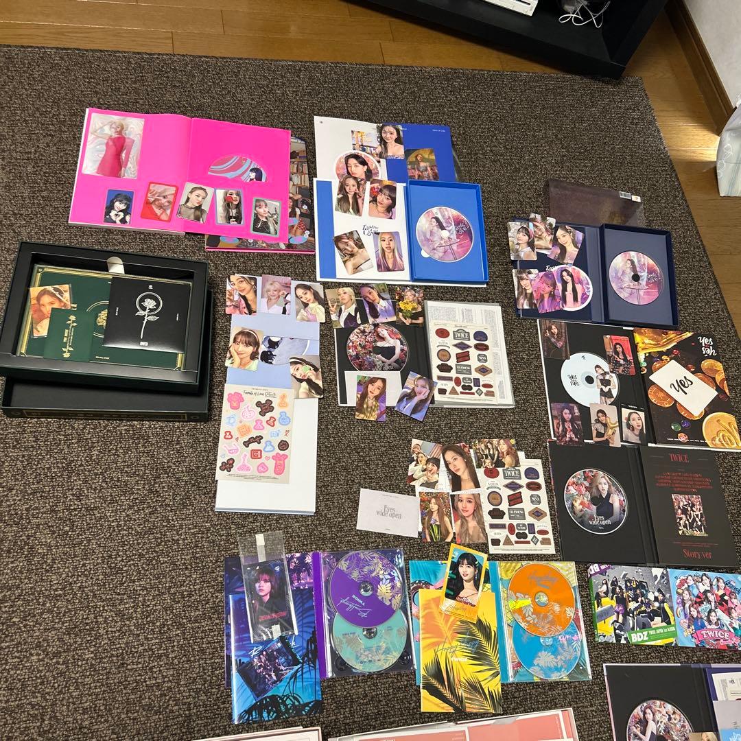 TWICE グッズCD DVD等まとめ売りKポップアジアonce卒業