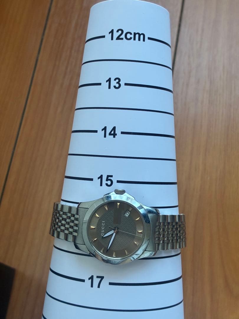 GUCCI グッチ Gタイムレス 126.5メンズ ステンレススティール