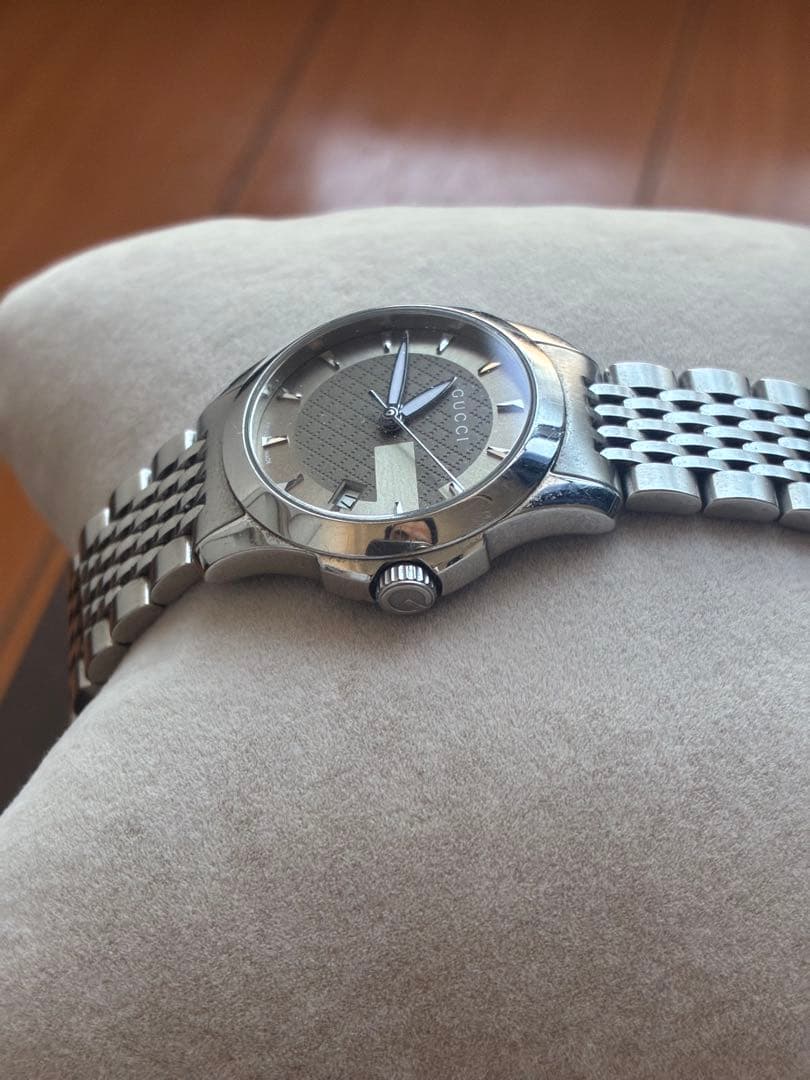 GUCCI グッチ Gタイムレス 126.5メンズ ステンレススティール