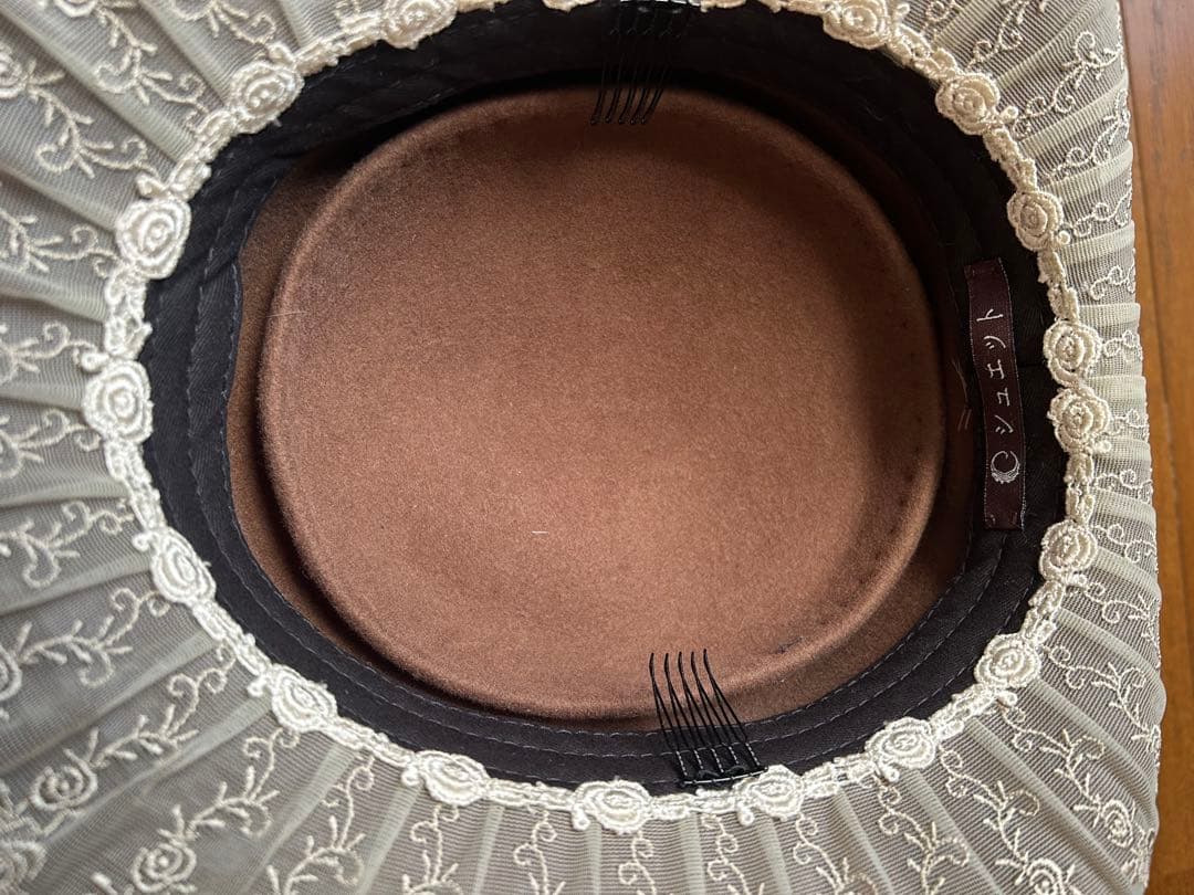 シュエット　プーぺクラスィックのドレスハット