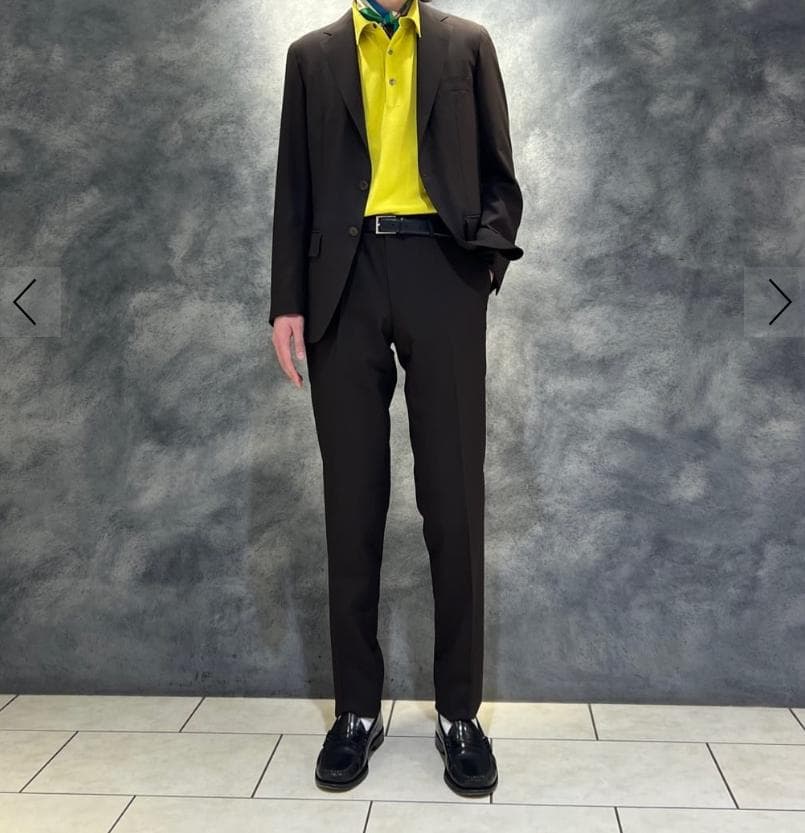 トゥモローランド メンズ 最高級 シルクコットンポロシャツ S 美品 ニットポロ