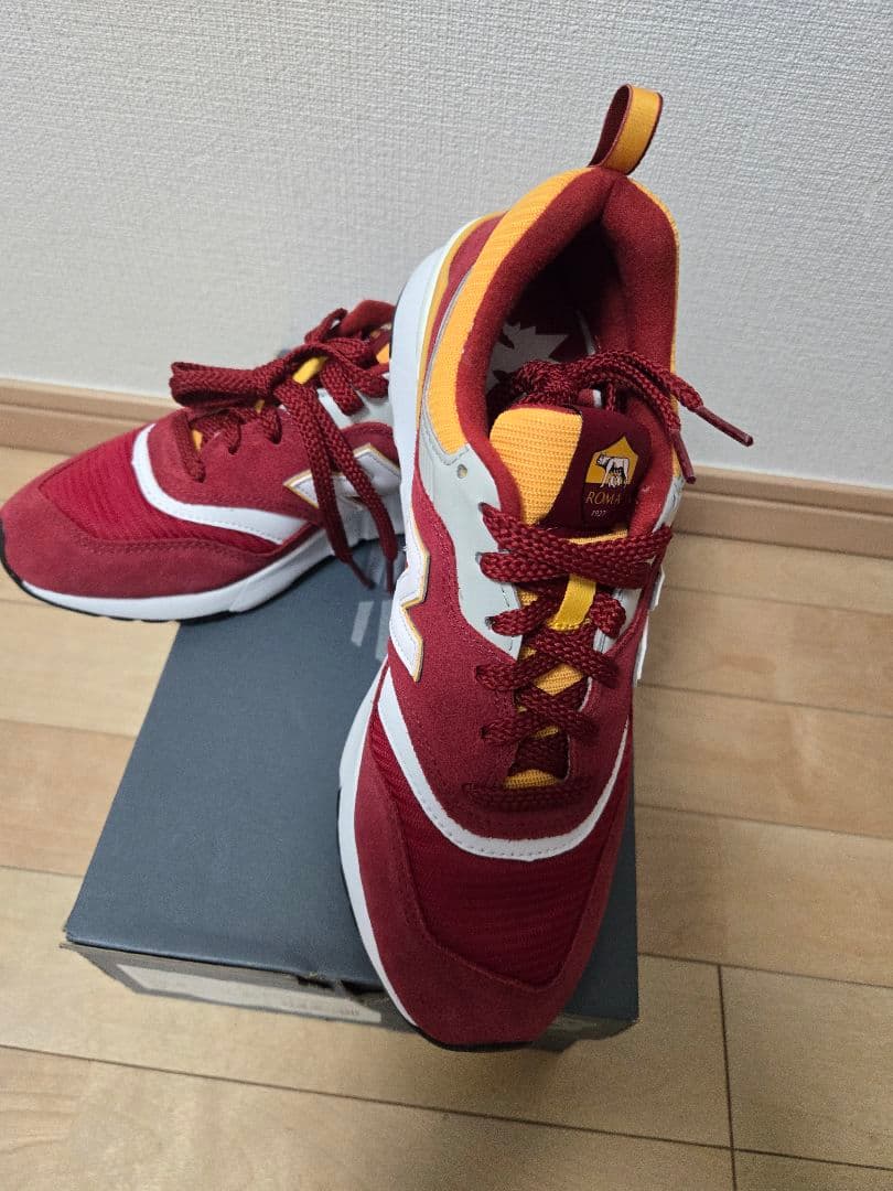再値下）限定新品ASローマNew Balance CM997HRO 25.5cm