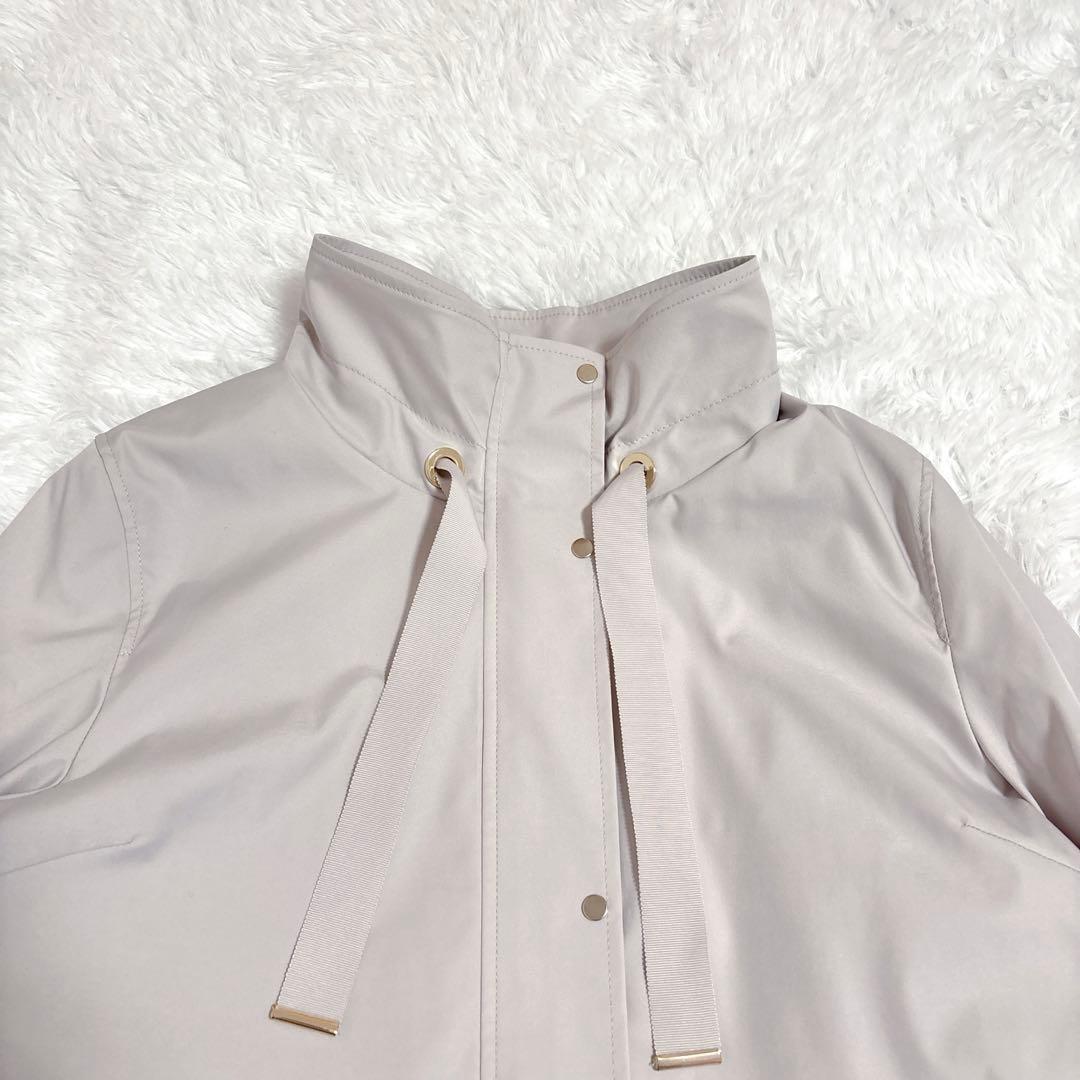 新品タグ付き　25SSアナイ ブライトツイルフレアミドルコート　36サイズ