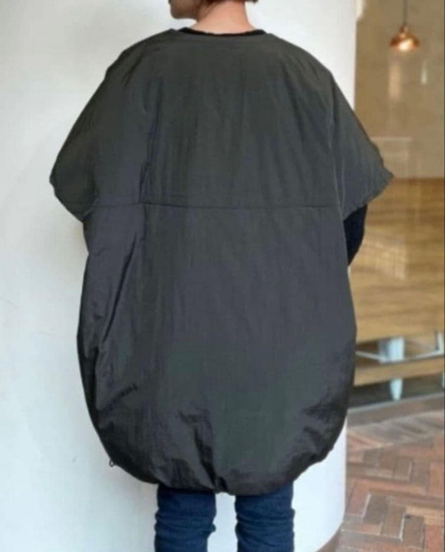 【美品】BEARDSLEY ビアズリー　ダウンビッグジレ　ダウンベスト　カーキ